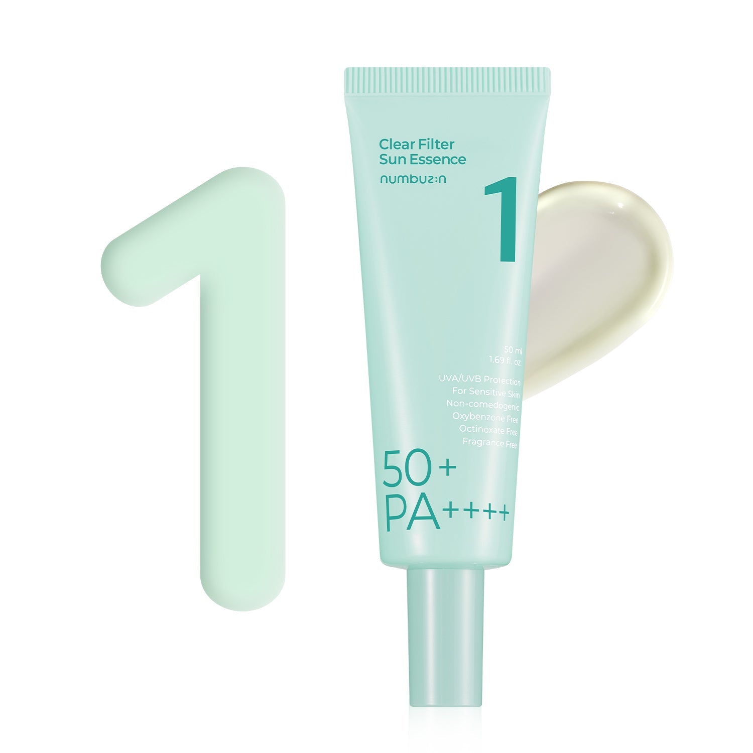 Numbuzin No,1 Clear Filter Sun Essence SPF50+ PA++++ - Koreancare