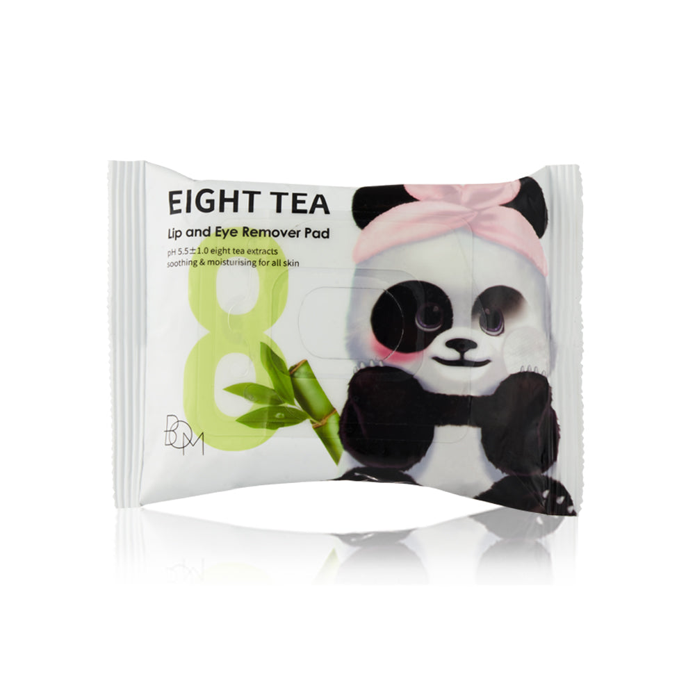 Тампони за отстраняване на грим – 30бр BOM Eight Tea Lip and Eye Remover Pad