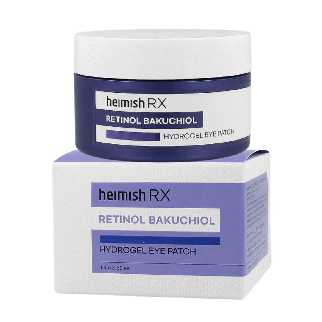 Close-up of Trimay RX Retinol Bakuchiol Hydrogel Eye Patch showing the cooling hydrogel texture