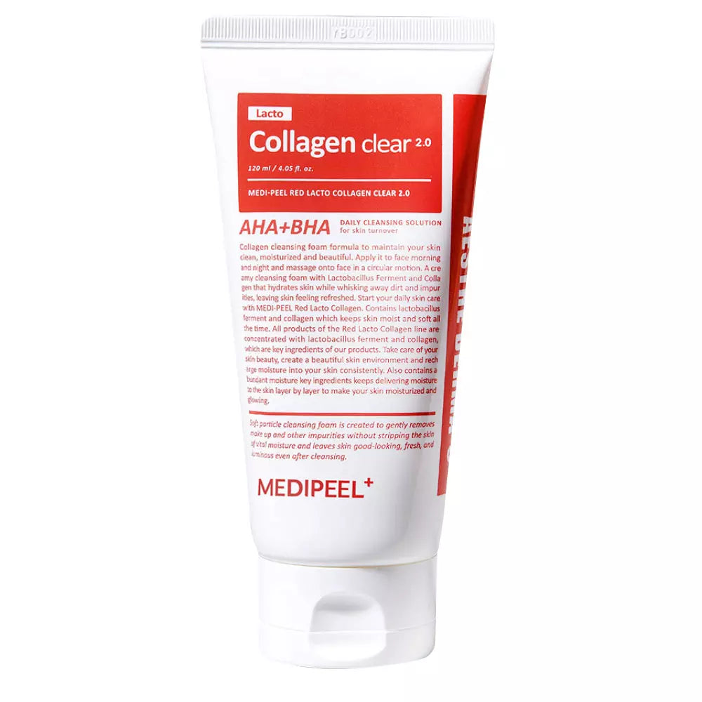 Почистваща пяна с колаген и пептиди Medi-Peel Red Lacto Collagen Clear 2.0