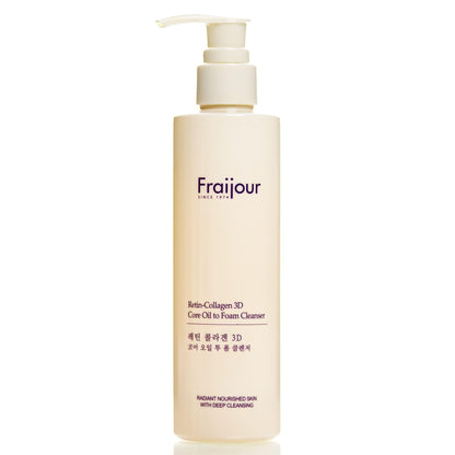 Почистващ продукт 2 в 1 Fraijour Retin-Collagen 3D Core Oil to Foam Cleanser 210ml