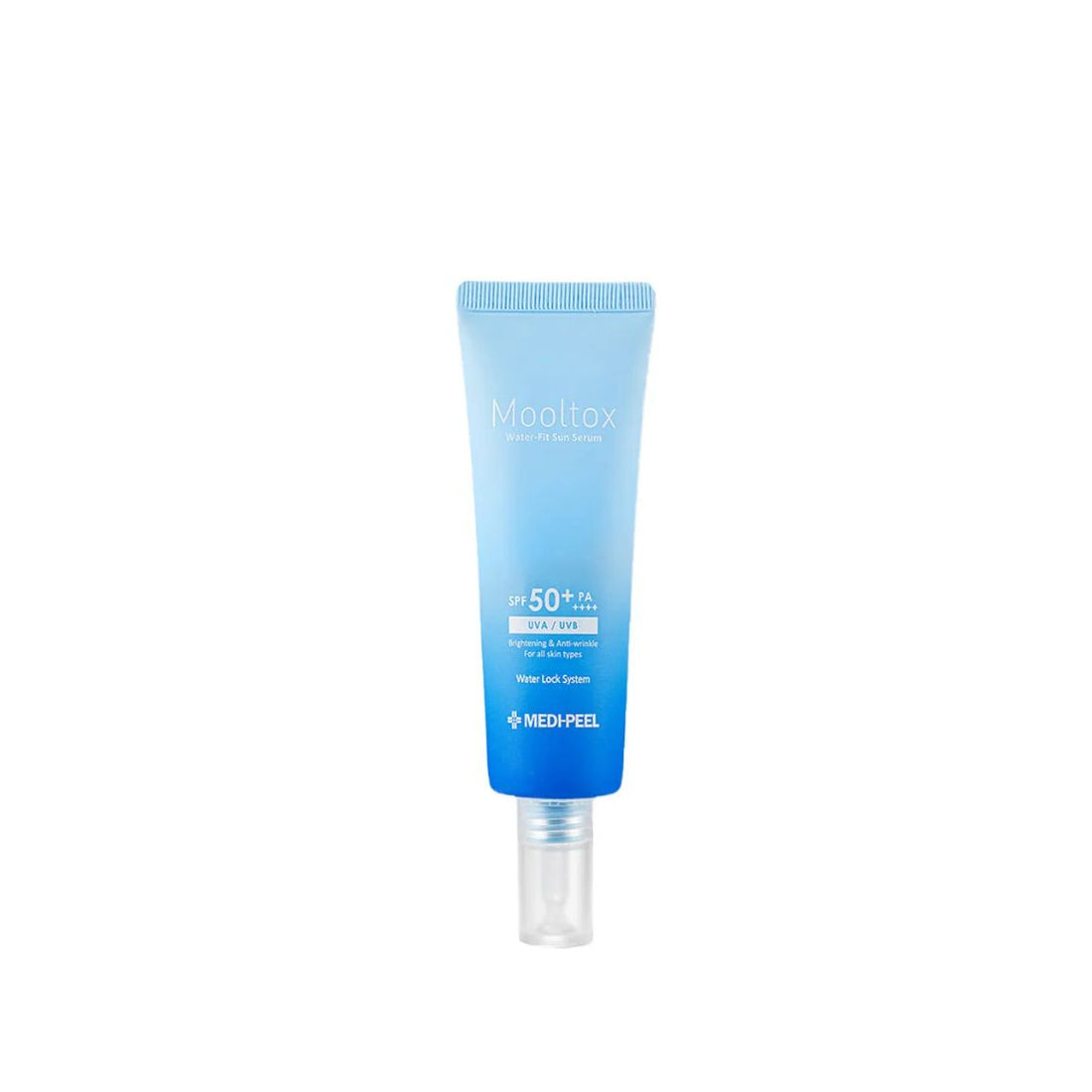 Хидратиращ слънцезащитен серум Medi-Peel Aqua Mooltox Water-Fit Sun Serum SPF 50+ PA++++