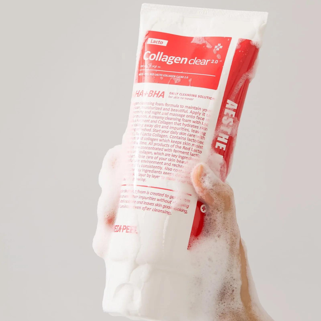 Почистваща пяна с колаген и пептиди Medi-Peel Red Lacto Collagen Clear 2.0