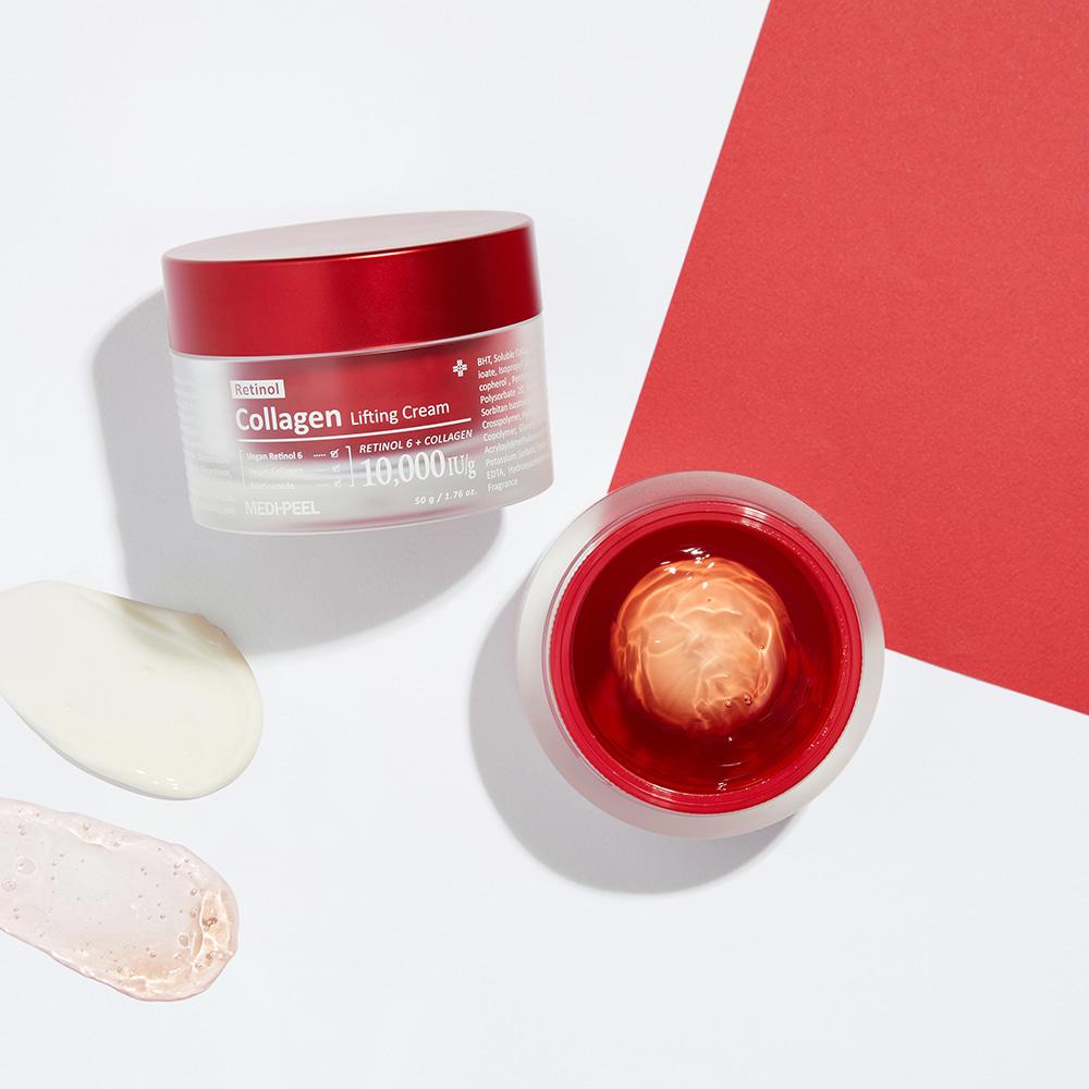 Двуфазен лифтинг крем с колаген и ретинол Medi-Peel Retinol Collagen Lifting Cream