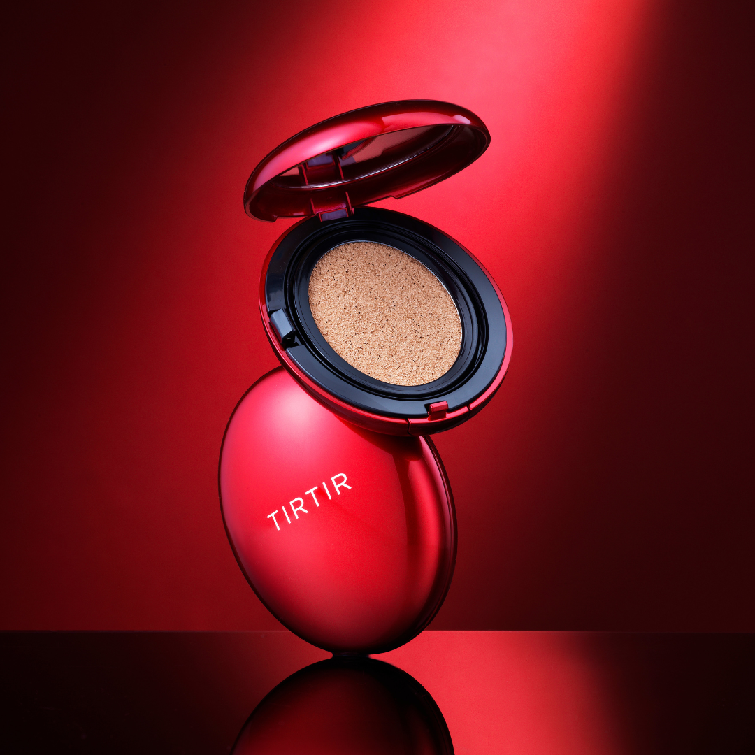 Озаряваща пудра за лице с UV защита TIRTIR Mask Fit Red Cushion MINI SPF40 PA++