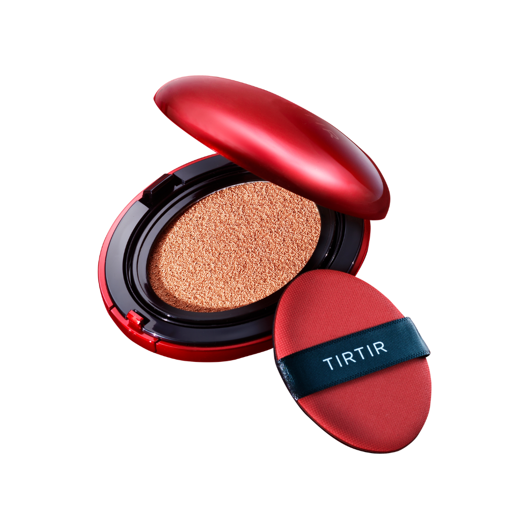 Озаряваща пудра за лице с UV защита TIRTIR Mask Fit Red Cushion MINI SPF40 PA++