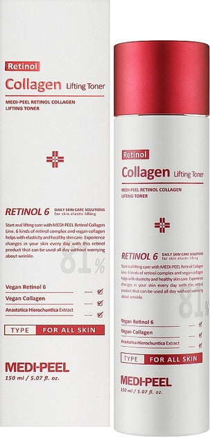 Лифтинг тонер Medi-Peel Retinol Collagen Lifting Toner