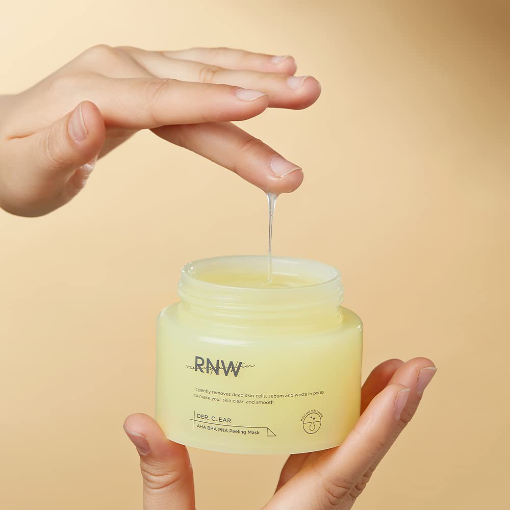 RNW Der Clear AHA BHA PHA Peeling Mask - Koreancare