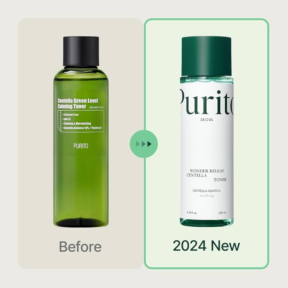 Тонер за лице с центела Purito Centella Green Level Calming Toner