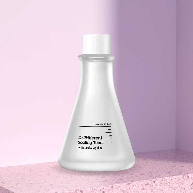 ТОНЕР С PHA КИСЕЛИНА ЗА НОРМАЛНА И СУХА КОЖА Dr. Different Scaling Toner for Normal &amp; Dry Skin