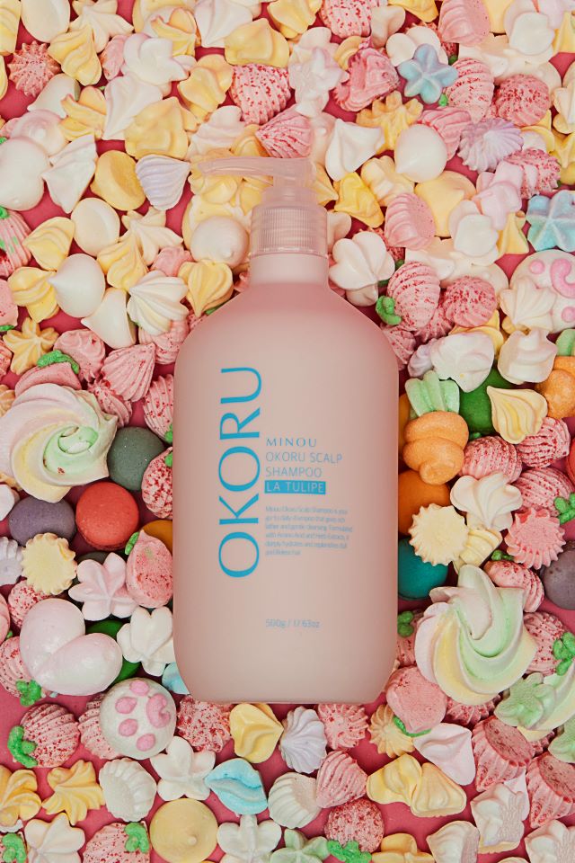 Shampoo with a long-lasting Tulip fragrance OKORU SCALP SHAMPOO – LA TULIP