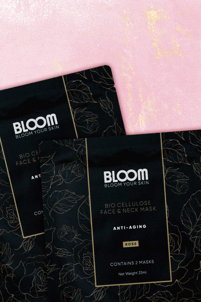 Подмладяваща маска за лице и шия от биоцелулоза Bloom Anti-age Bio Cellulose Mask Face&amp;Neck Mask