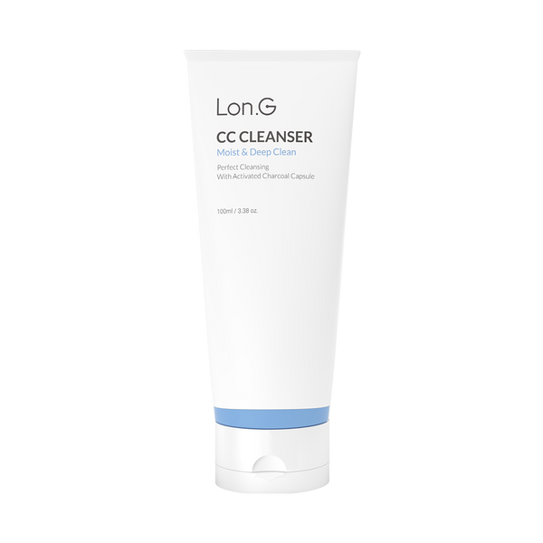 Почистващ гел за лице с капсули активен въглен Lon.G CC CLEANSER Moist & Deep Clean 100ml