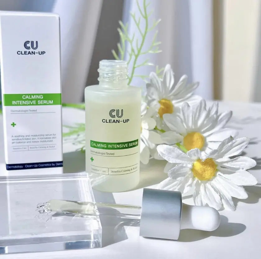 Serum for sensitive skin CUSKIN Clean-Up Calming Intensive Serum - Koreancare