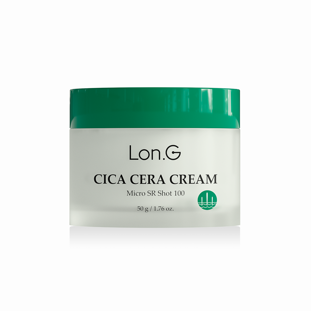 Крем за лице със серамиди и микроигли Lon.G Cica Cera Cream Micro SR Shot 100