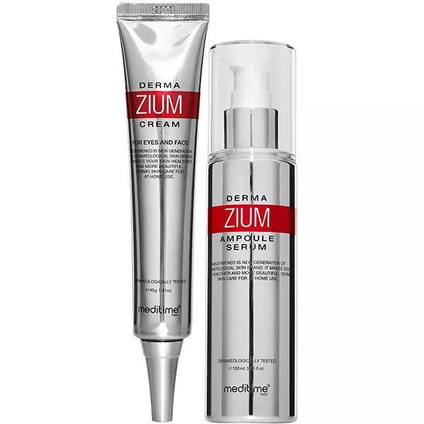 Комплект серум и крем MEDITIME DERMA ZIUM