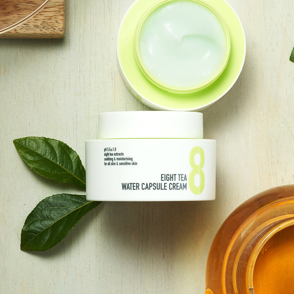 Крем за чувствителна кожа с 8 екстракта от чай BOM Eight Tea Water Capsule Cream