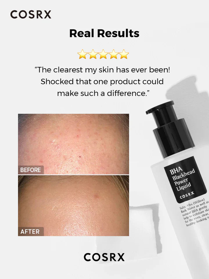 Ексфолираща есенция COSRX BHA Blackhead Power Liquid