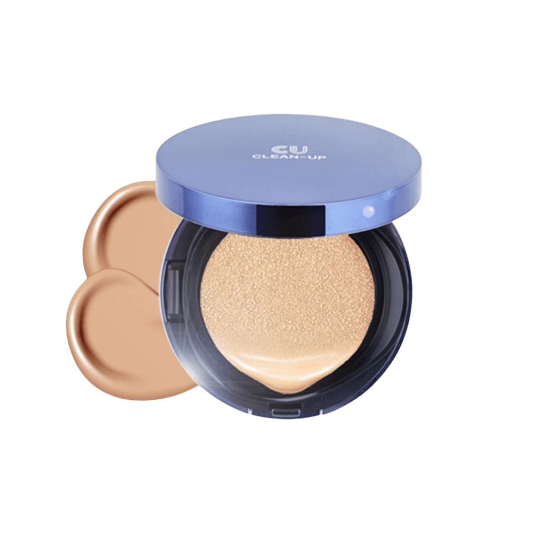 Фон дьо тен с висока слънцезащита CUSKIN Clean-Up Skin Fit Cushion SPF 50+ PA +++