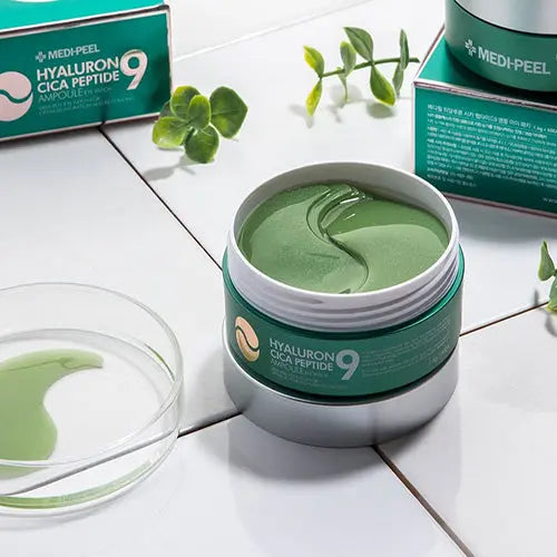 Пачове за очи с пептиди и хиалуронова киселина Medi-Peel Hyaluron Cica Peptide9 Ampoule Eye Patch