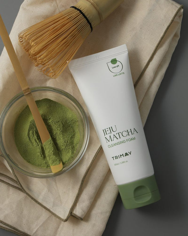 Измивна пяна с матча Trimay Jeju Matcha Low pH Cleansing Foam