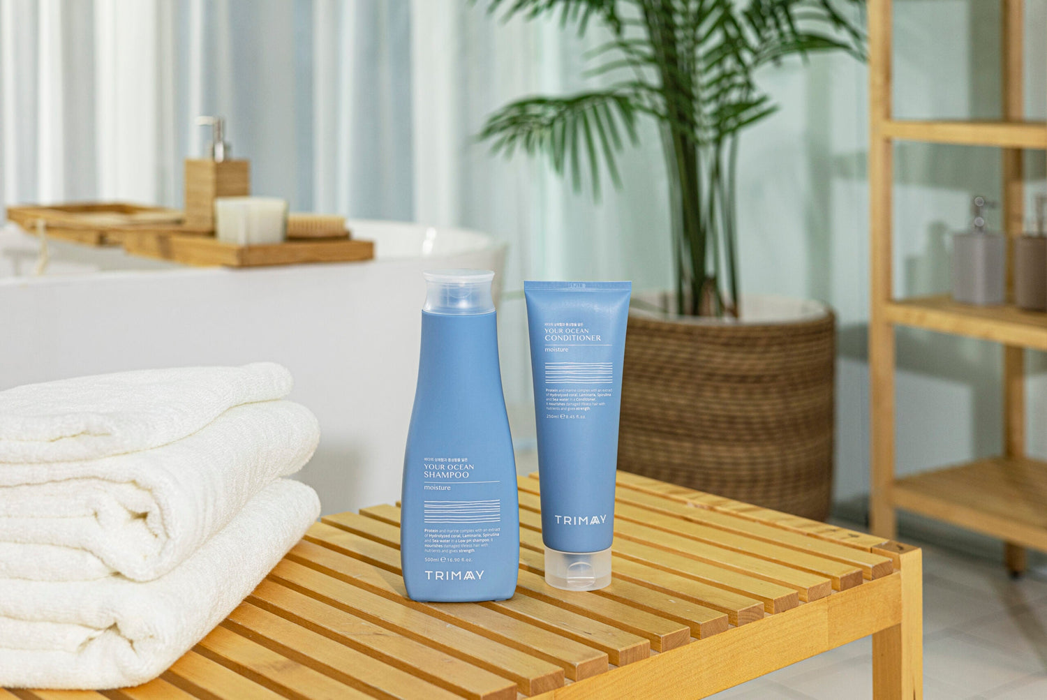 Балансиран шампоан с морска вода и водорасли Trimay Your Ocean Shampoo 500ml