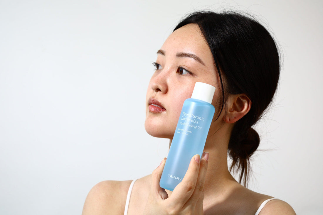 Хидратиращ тонер за лице Trimay Peptaluronic Edelweiss Hydra Lifting Up Essence Toner