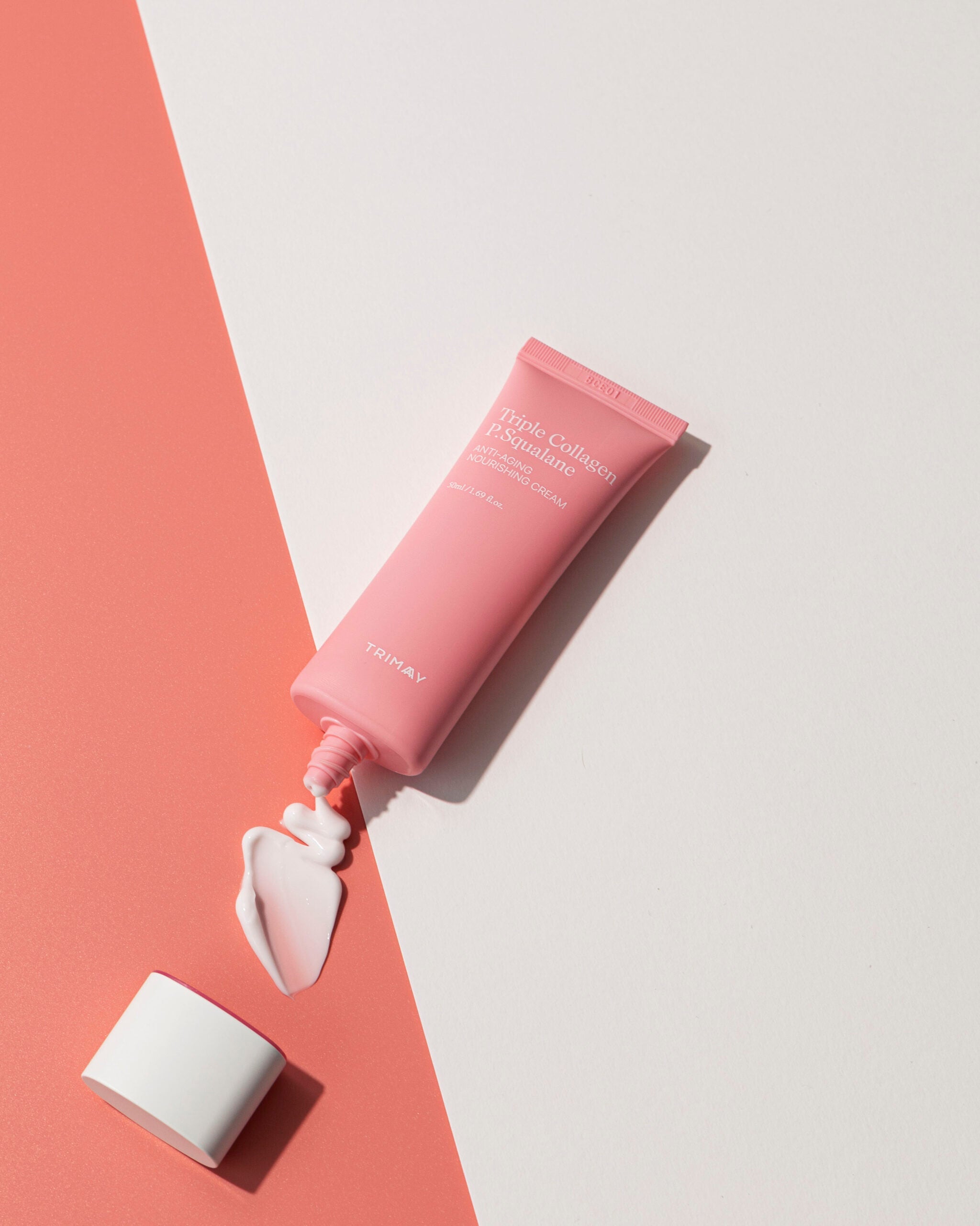 Подхранващ крем за лице с колаген Trimay Triple Collagen P.Squalane Anti-Aging Nourishing Cream