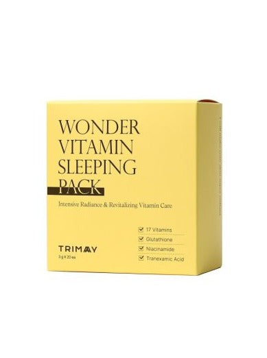 Озаряваща нощна маска за лице Trimay Wonder Vitamin Sleeping Pack- кутия 20бр