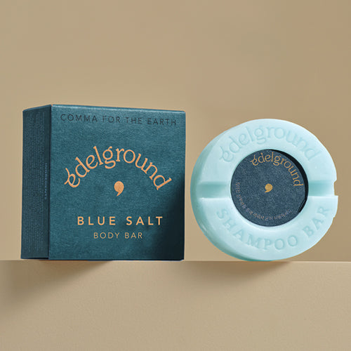 Сапун със сол от Мъртво море Edelground Blue Salt Body bar