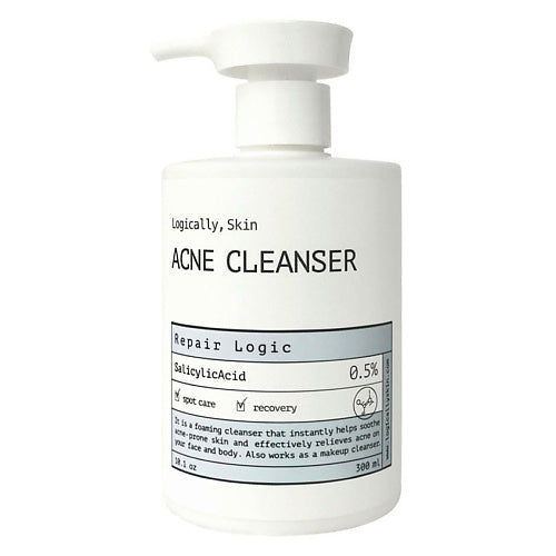 Facial foam with salicylic acid Logically skin ACNE Cleanser - Koreancare