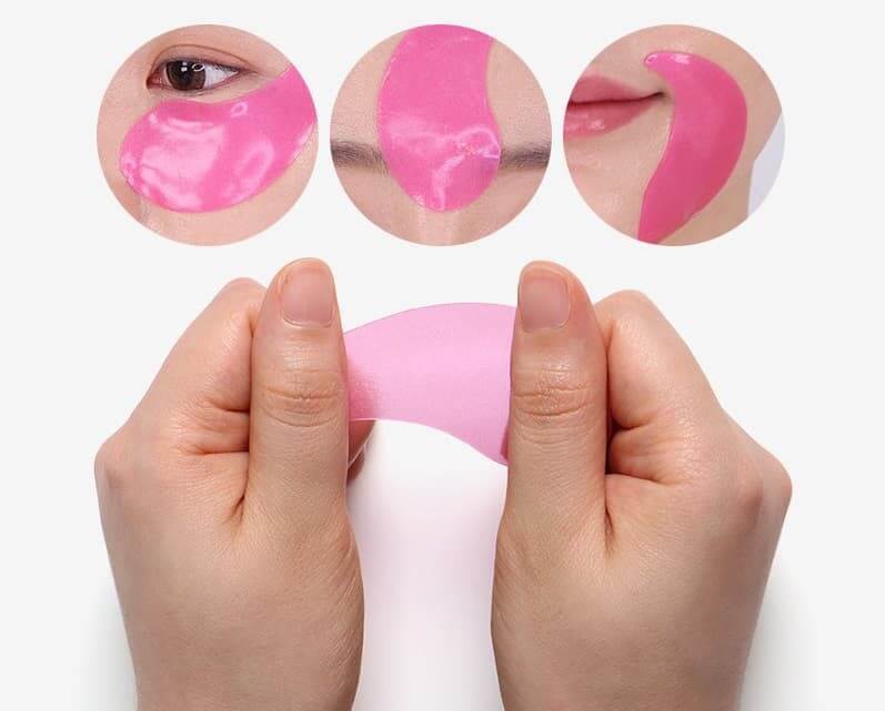Пачове за очи с роза и пептиди Medi-Peel Hyaluron Rose Peptide 9 Ampoule Eye Patch