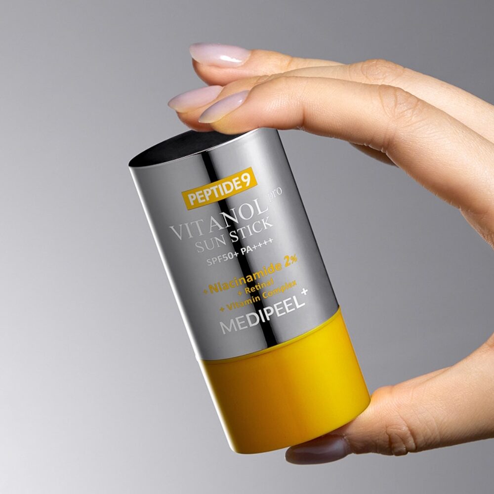 Антиейдж слънцезащитен стик Medi-Peel Peptide 9 Vitanol Sun Stick Pro SPF 50+PA++++