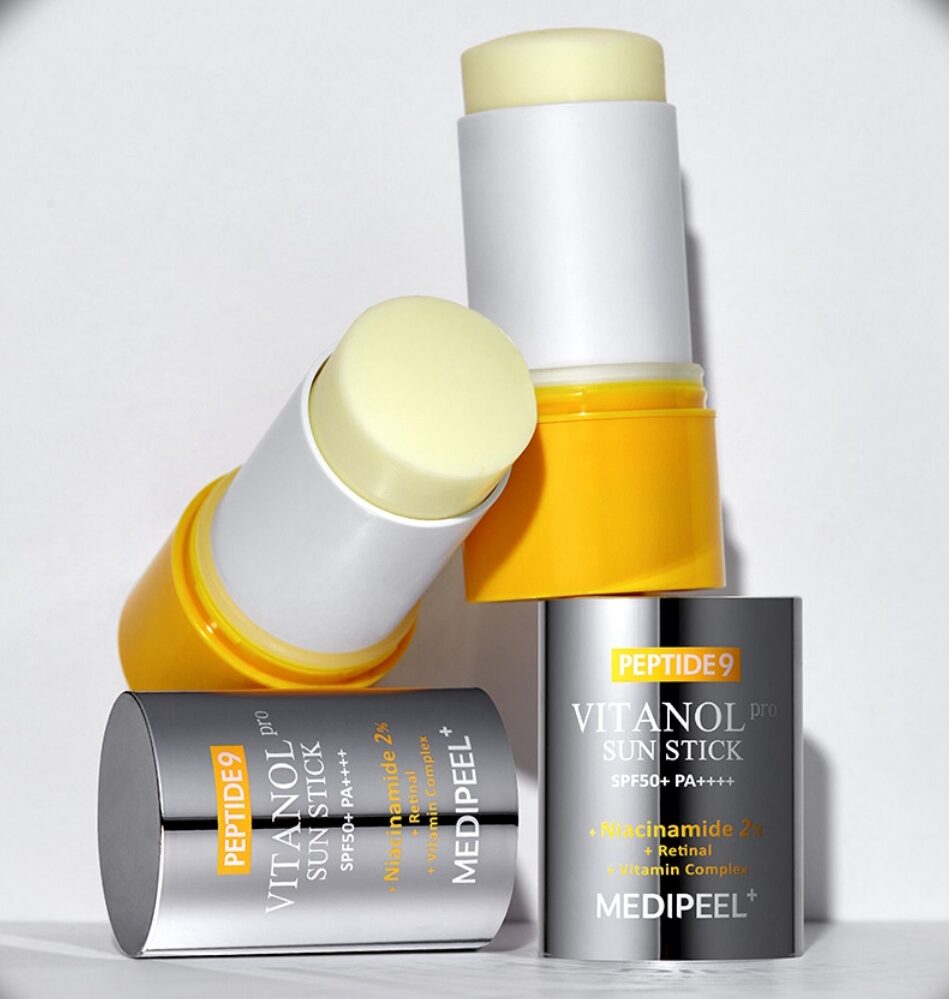 Антиейдж слънцезащитен стик Medi-Peel Peptide 9 Vitanol Sun Stick Pro SPF 50+PA++++