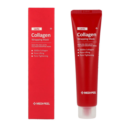 Подмладяваща маска за лице със 70.2% колаген Medi-Peel Red Lacto Collagen Wrapping Mask