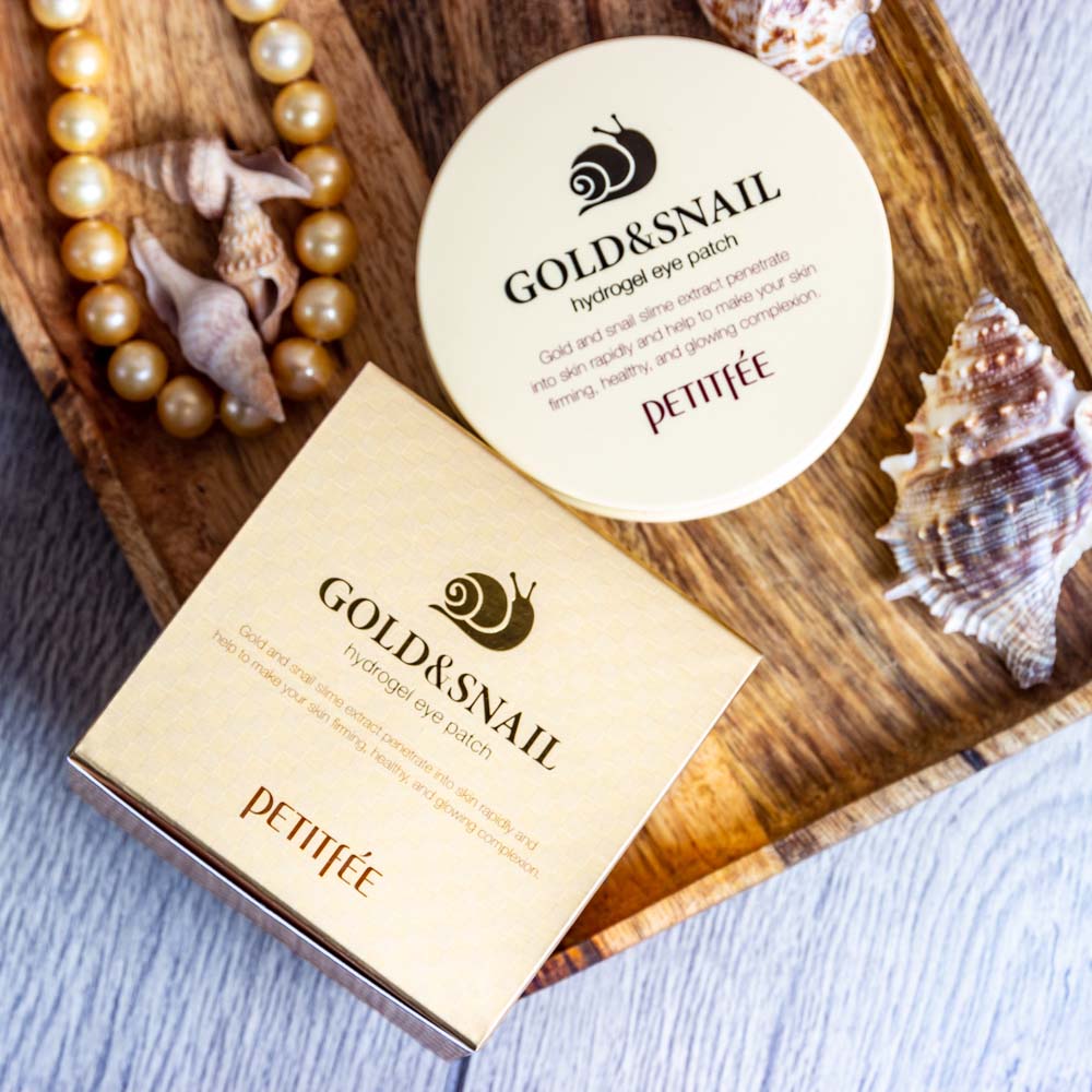Petitfee Gold &amp; Snail Hydrogel Eye Patch - Koreancare