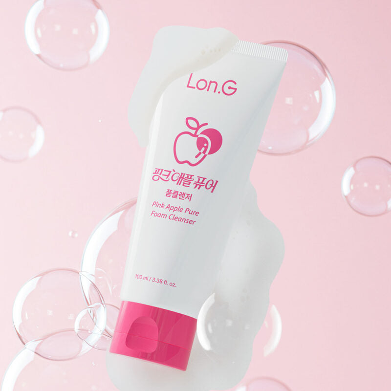 Почистваща пяна Lon.G Pink Apple Pure Foam Cleanser