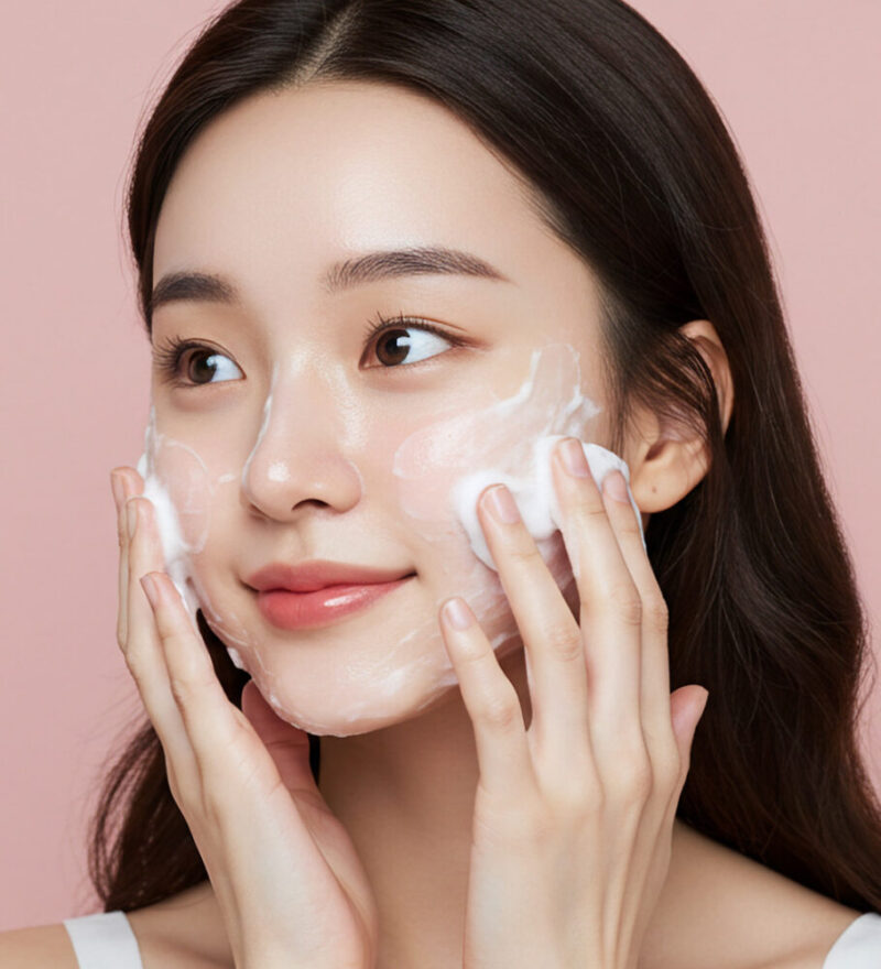 Lon.G Pink Apple Pure Foam Cleanser