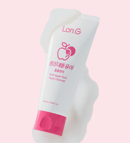 Lon.G Pink Apple Pure Foam Cleanser