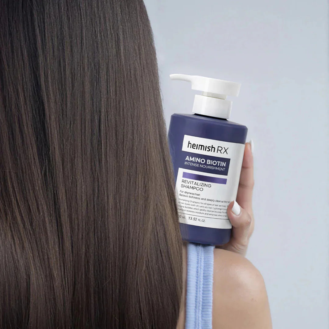 Heimish RX Amino Biotin Ревитализиращ шампоан 400ml