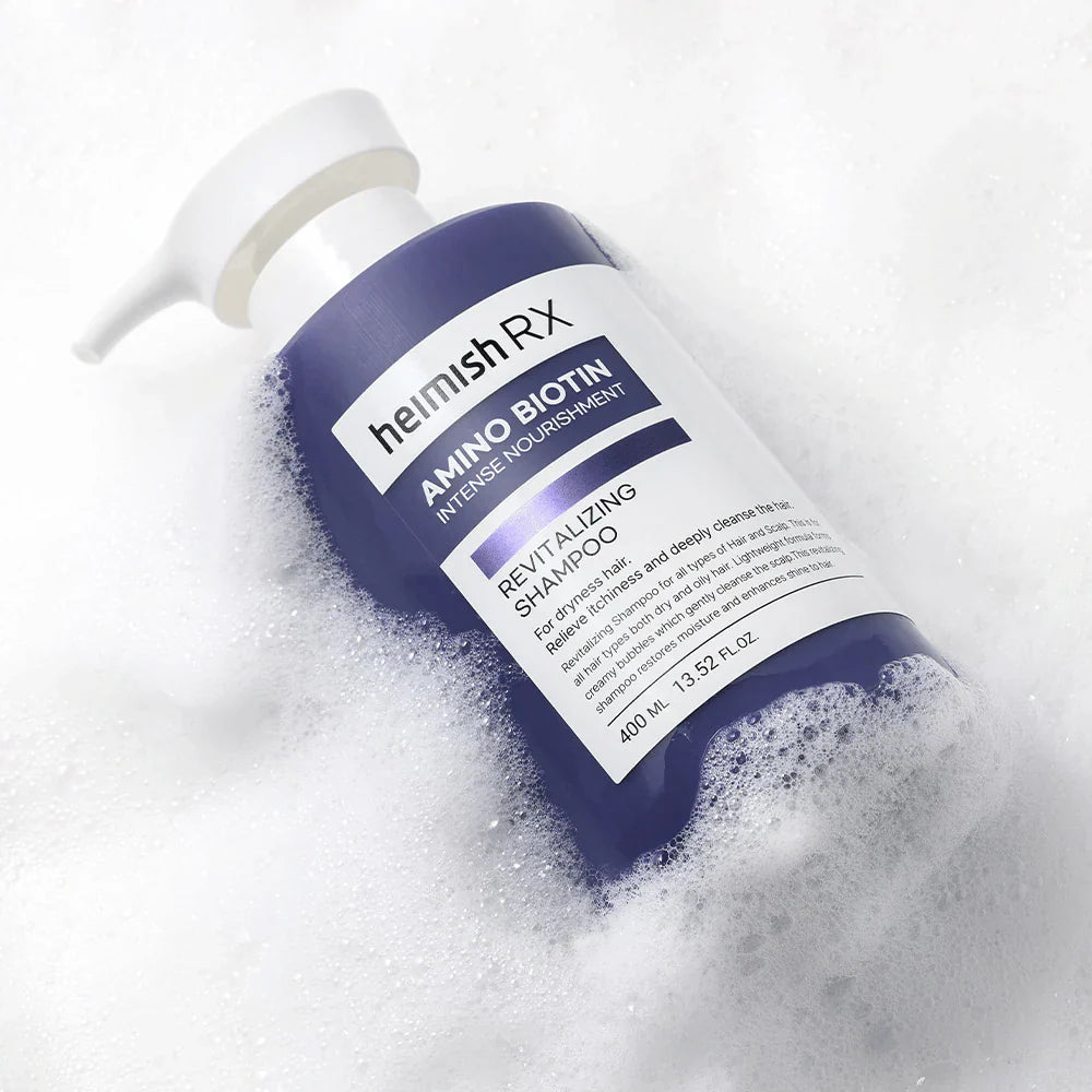 Heimish RX Amino Biotin Ревитализиращ шампоан 400ml