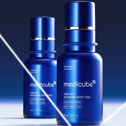 Medicube ONE DAY EXOSOME SHOT Pore Ampoule 7500 30ml - Koreancare
