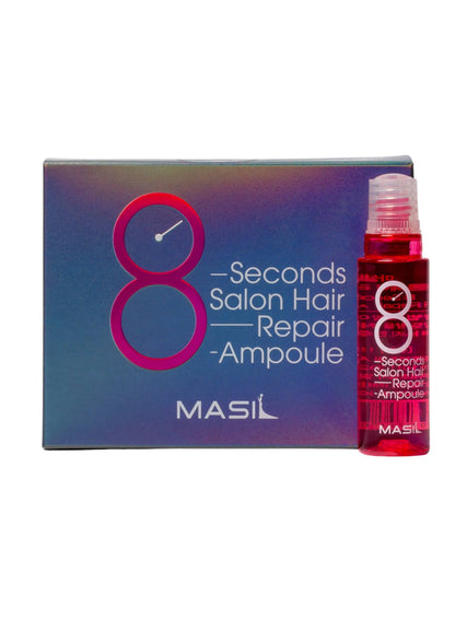 Highly concentrated nourishing mask 8 Seconds Salon Hair Repair Ampoule 15ml * 20 pcs, - Koreancare