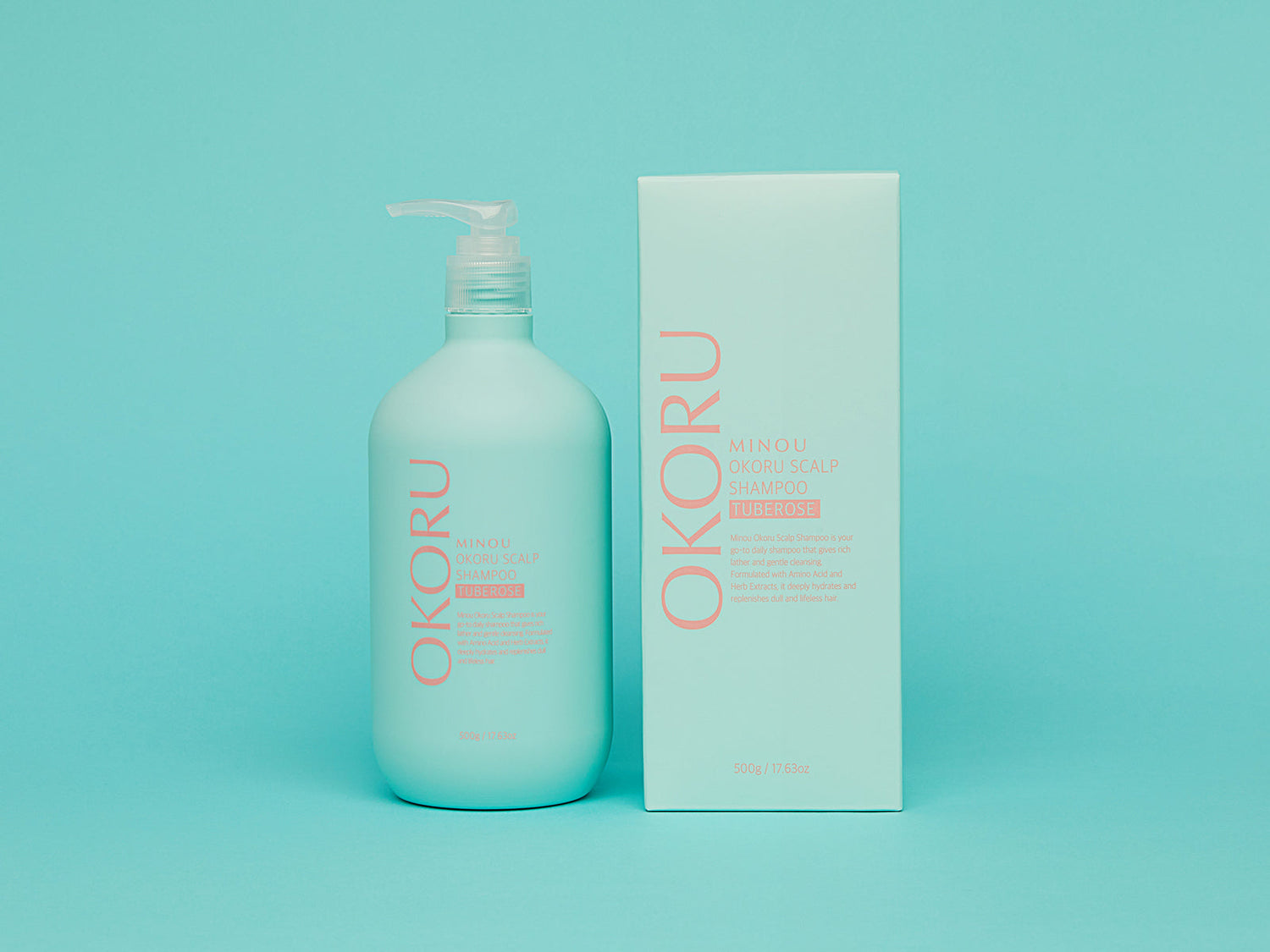 Шампоан с дълготраен аромат Тубероза OKORU SCALP SHAMPOO – TUBEROSE