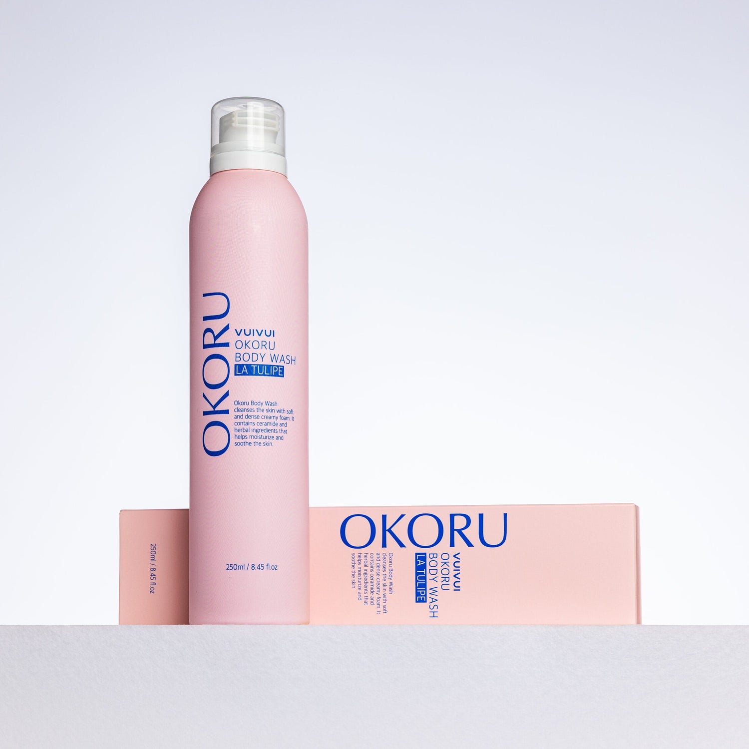 Спрей душ пяна с аромат лале OKORU BODY WASH LA TULIPE