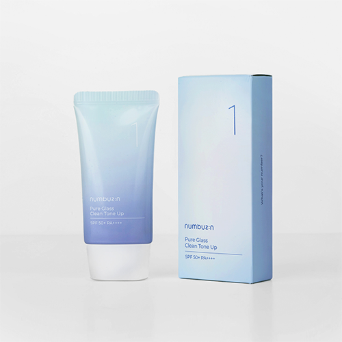Toning sunscreen Numbuzin No,1 Pure Glass Clean Tone Up - Koreancare
