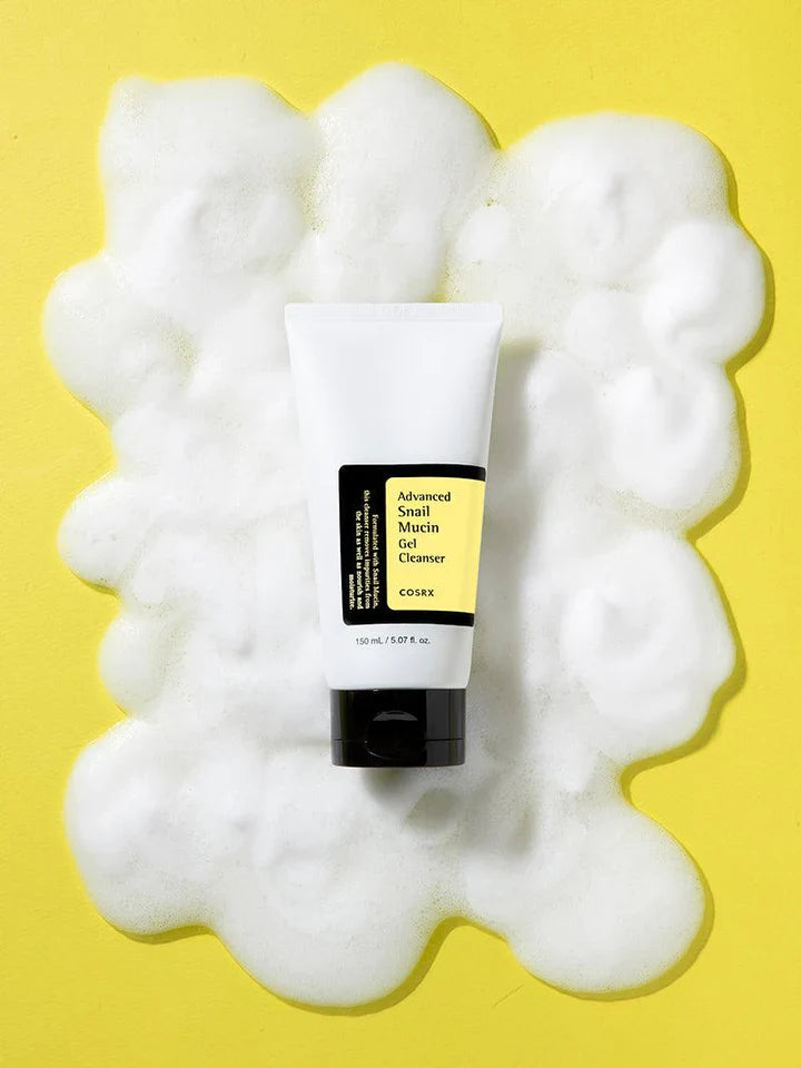 Почистващ гел за лице с охлювен муцин COSRX Advanced Snail Mucin Gel Cleanser