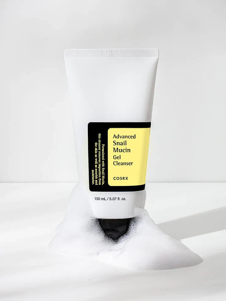 Почистващ гел за лице с охлювен муцин COSRX Advanced Snail Mucin Gel Cleanser