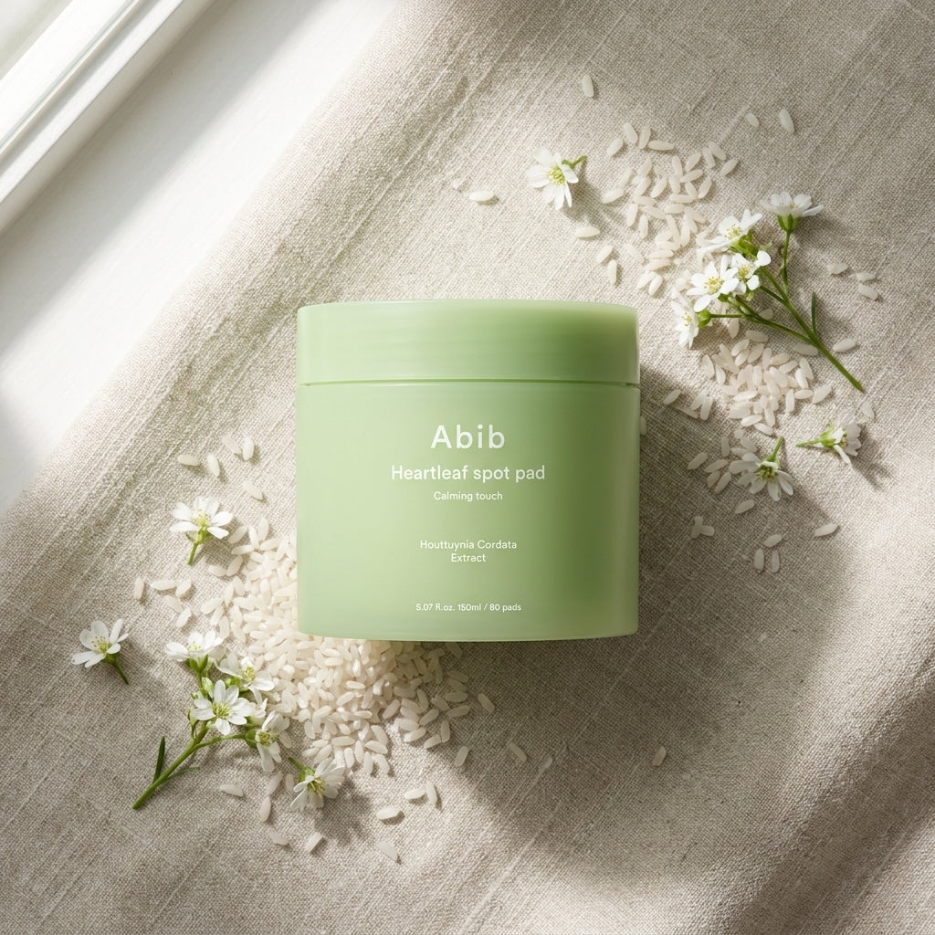 Успокояващи тонер тампони с екстракт сърцелист ABIB Heartleaf Spot Pad Calming Touch- 80бр