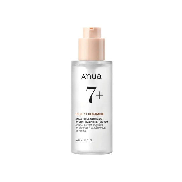 Хидратиращ бариерен серум с керамиди Anua 7+ Rice + Ceramide Hydrating Barrier Serum 50ml
